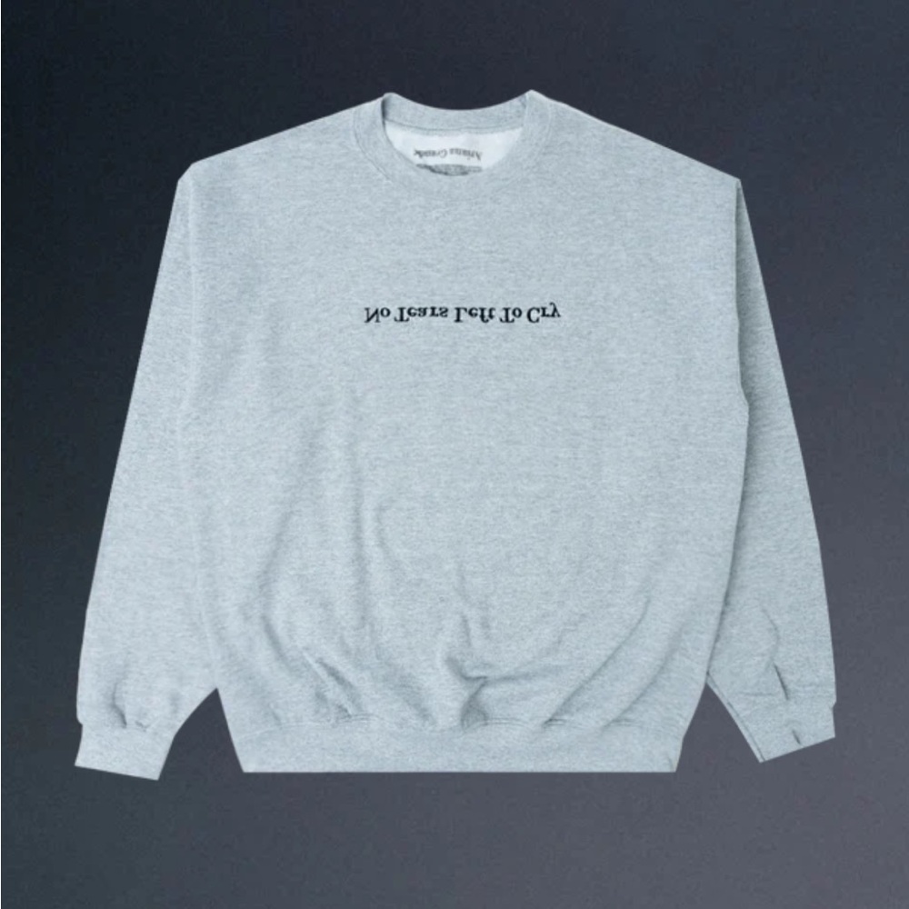 Ariana Grande no tears left to cry crewneck